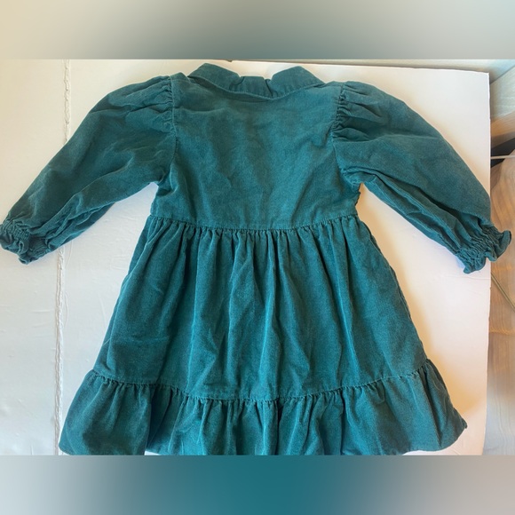 Good lad girls toddler corduroy embroidered long sleeve dress. - Picture 2 of 8